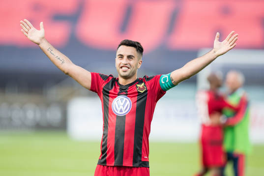 Östersunds Brwa Nouri tackar publiken