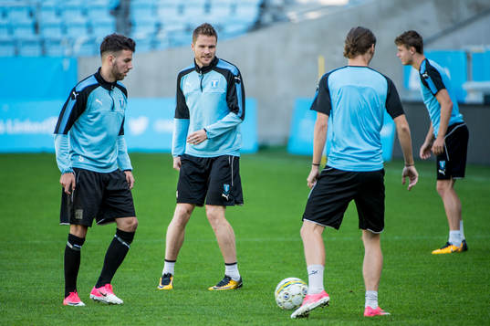 Erdal Rakip, Lasse Nielsen och Pawel Cibicki