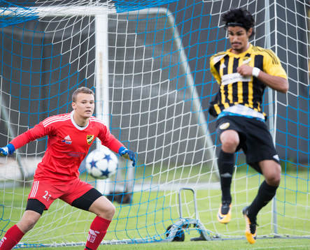 Ameer Naseer i matchen i division 2 mellan Asarum och IFK