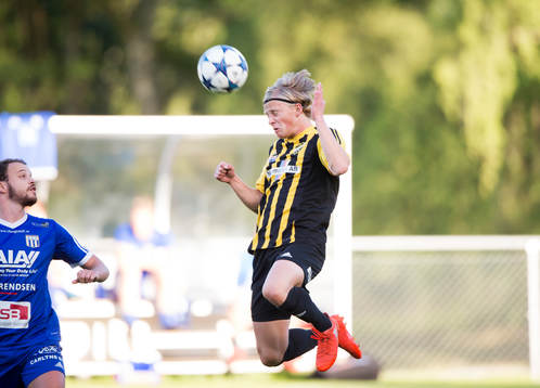 IFK Hässleholms Philip Bengtsson i matchen i division 2