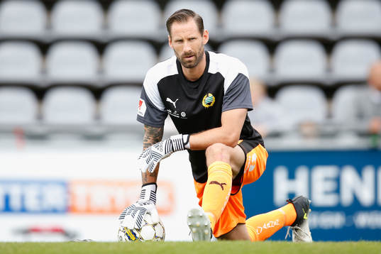 Hammarbys målvakt Johan Wiland
