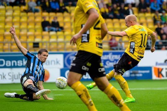 Sirius Jesper Arvidsson och Elfsborgs Simon Lundevall