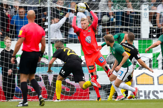 Jönköpings målvakt Anton Cajtoft