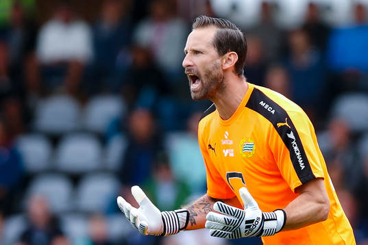 Hammarbys målvakt Johan Wiland