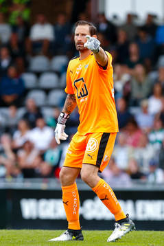 Hammarbys målvakt Johan Wiland