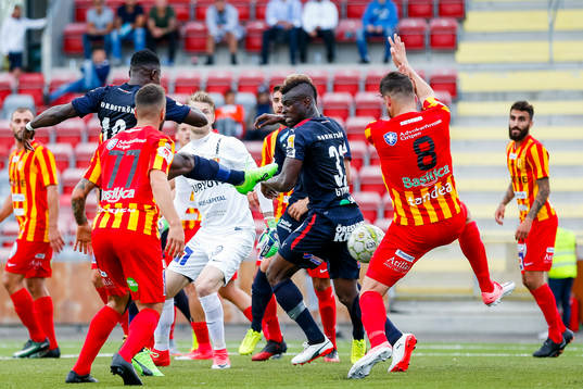 Helsingborgs Oke Akpoveta gör 0-1