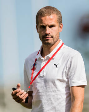 Helsingborgs assisterande tränare Christoffer Andersson