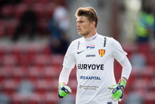 Syrianskas målvakt Hampus Elgan