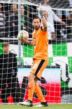 Hammarbys målvakt Johan Wiland