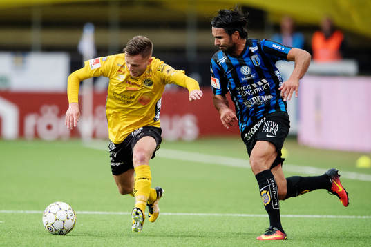 Elfsborgs Adam Lundqvist och Sirius Alexander Nilsson