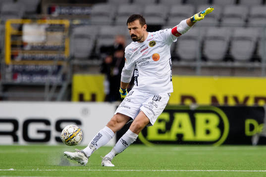 Elfsborgs målvakt Kevin Stuhr Ellegaard