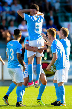 Malmö FFs Erdal Rakip jublar