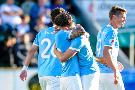 Malmö FFs Erdal Rakip jublar