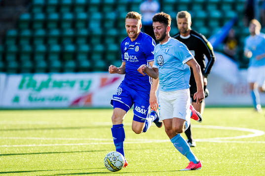 Malmö FFs Erdal Rakip och Sundsvalls David Myrestam