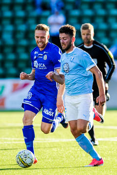 Malmö FFs Erdal Rakip och Sundsvalls David Myrestam