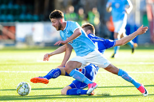 Malmö FFs Erdal Rakip och Sundsvalls David Myrestam