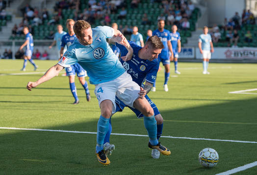 Malmö FFs Behrang Safari i närkamp mot Sundsvalls