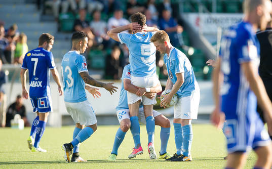Malmö FFs Erdal Rakip jublar