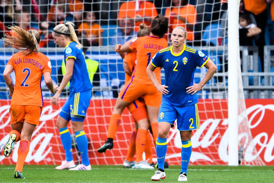 Sveriges Jonna Andersson deppar