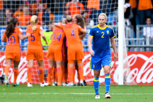 Sveriges Jonna Andersson deppar