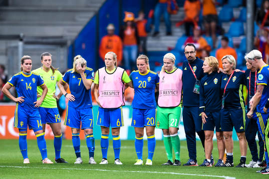 Sveriges spelare  deppar