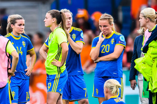 Sveriges spelare deppar