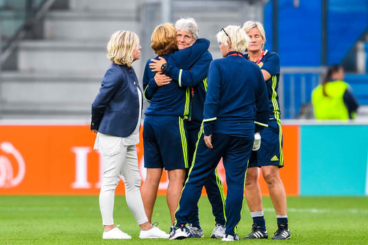 Sveriges förbundskapten Pia Sundhage