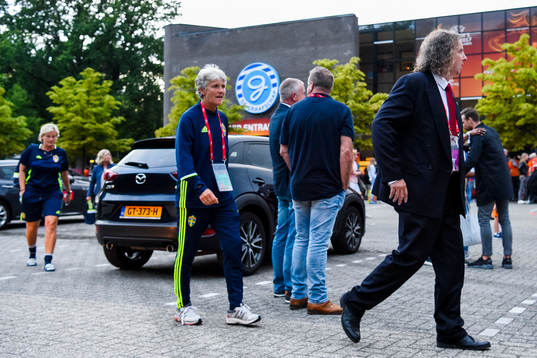 Sveriges förbundskapten Pia Sundhage