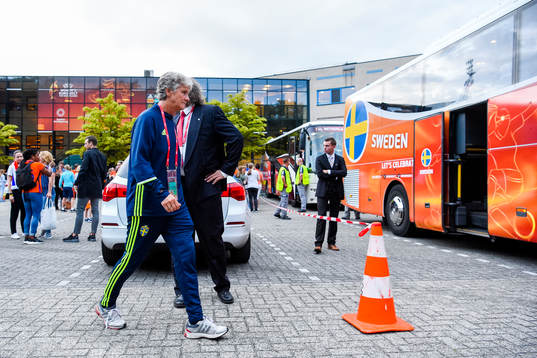 Sveriges förbundskapten Pia Sundhage