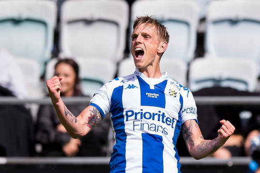 IFK Göteborgs Sören Rieks jublar