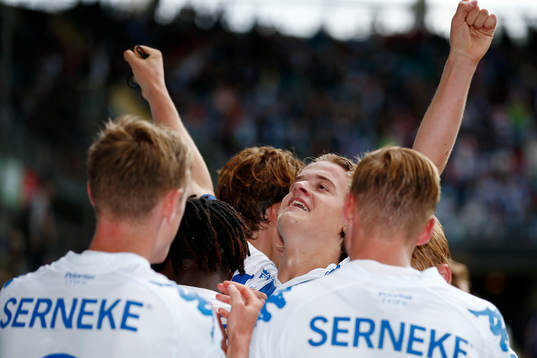 IFK Göteborgs August Erlingmark jublar