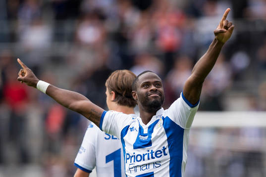 IFK Göteborgs Vajebah Sakor jublar