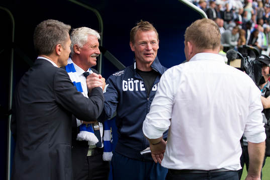 IFK Göteborgs sportchef Mats Gren, ordförande Frank