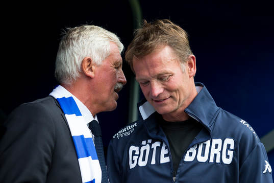 IFK Göteborgs ordförande Frank Andersson och assisterande
