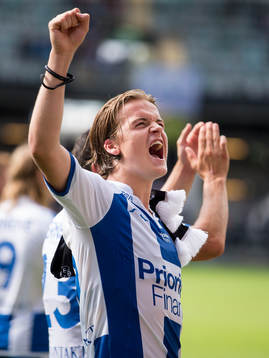 IFK Göteborgs August Erlingmark jublar