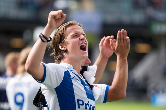 IFK Göteborgs August Erlingmark jublar