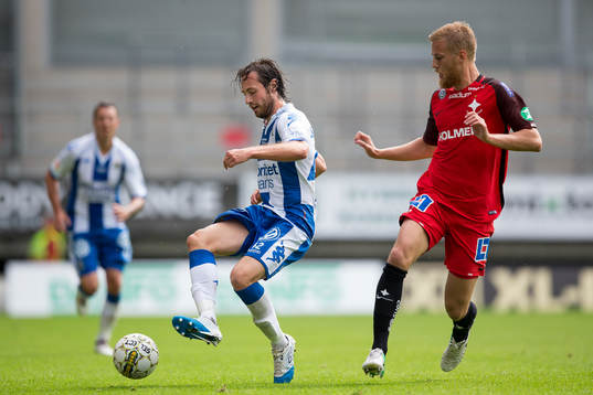 IFK Göteborgs Mikkel Diskerud mot Norrköpings Filip
