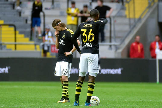 s Simon Thern och Henok Goitom deppar