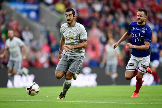 Manchester Uniteds Hgurikh Michitaryan och Vålerengens