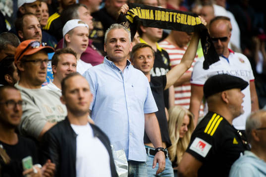 Johan Segui  på läktaren