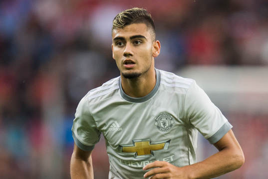 Manchester Uniteds Andreas Pereira