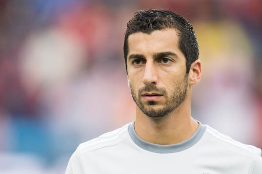 Manchester Uniteds Henrikh Mkhitaryan