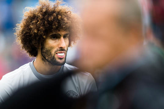 Manchester Uniteds Marouane Fellaini