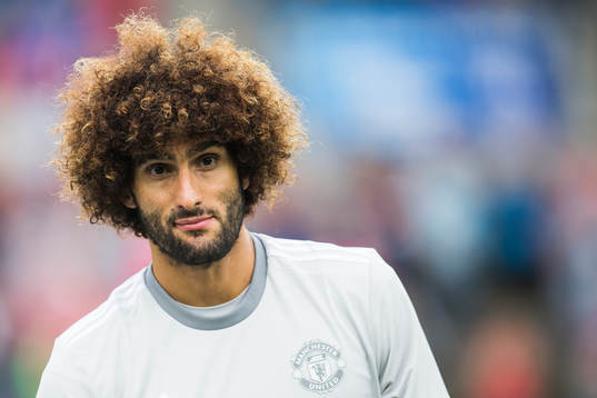 Manchester Uniteds Marouane Fellaini