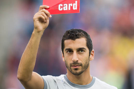 Manchester Uniteds Henrikh Mkhitaryan