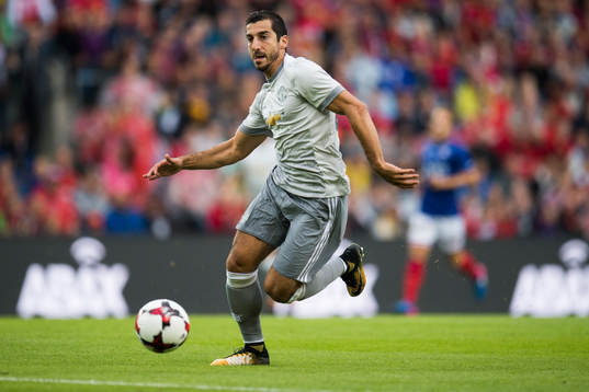 Manchester Uniteds Henrikh Mkhitaryan