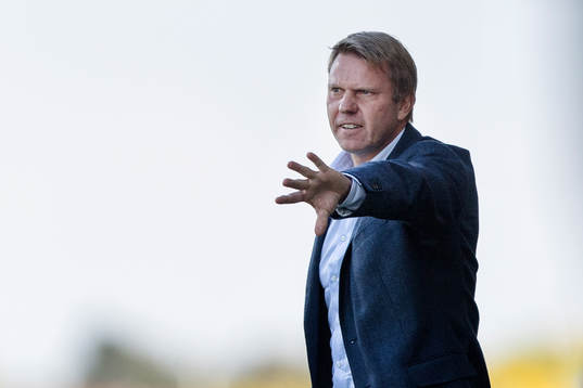 Falkenbergs tränare Hans Eklund