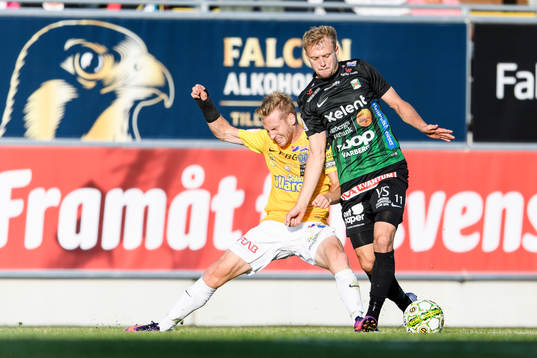 Falkenbergs Tobias Englund och Varbergs Jakob Olsson