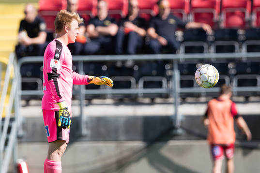 Halmstads målvakt Isak Pettersson