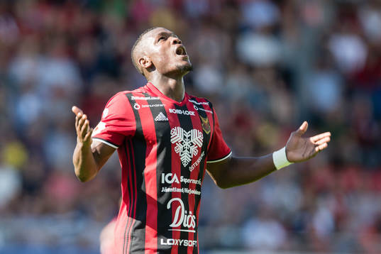 Östersunds Alhaji Gero deppar